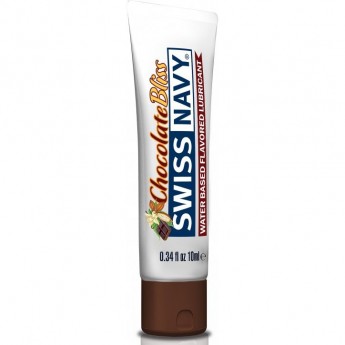 Лубрикант SWISS NAVY Chocolate Bliss со вкусом шоколада 10 мл.