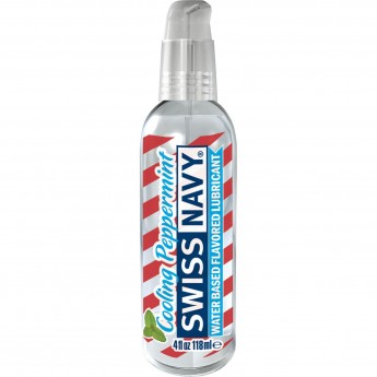 Лубрикант SWISS NAVY Cooling Peppermint с ароматом мятных конфеток 4oz/118 мл.
