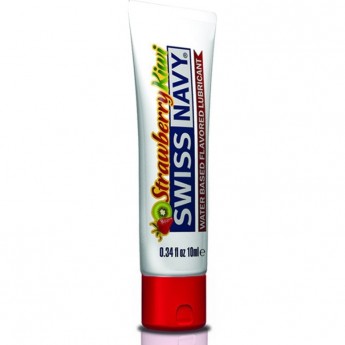 Лубрикант SWISS NAVY Strawberry Kiwi Flavored Lubricant с ароматом клубника-киви 10 мл.